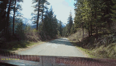 Drive up Twisp river wa